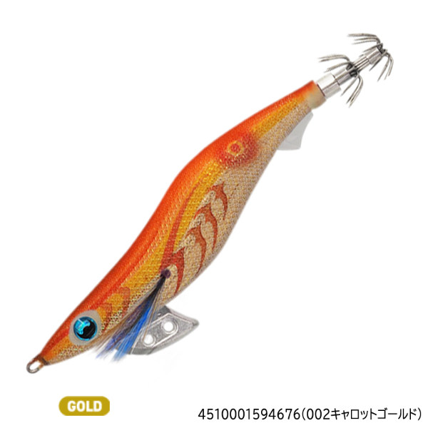 エギ王　K3．5　シャロータイプ(002キャロットゴールド)